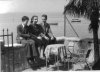 Kay with sons, Sirmione, 1953
